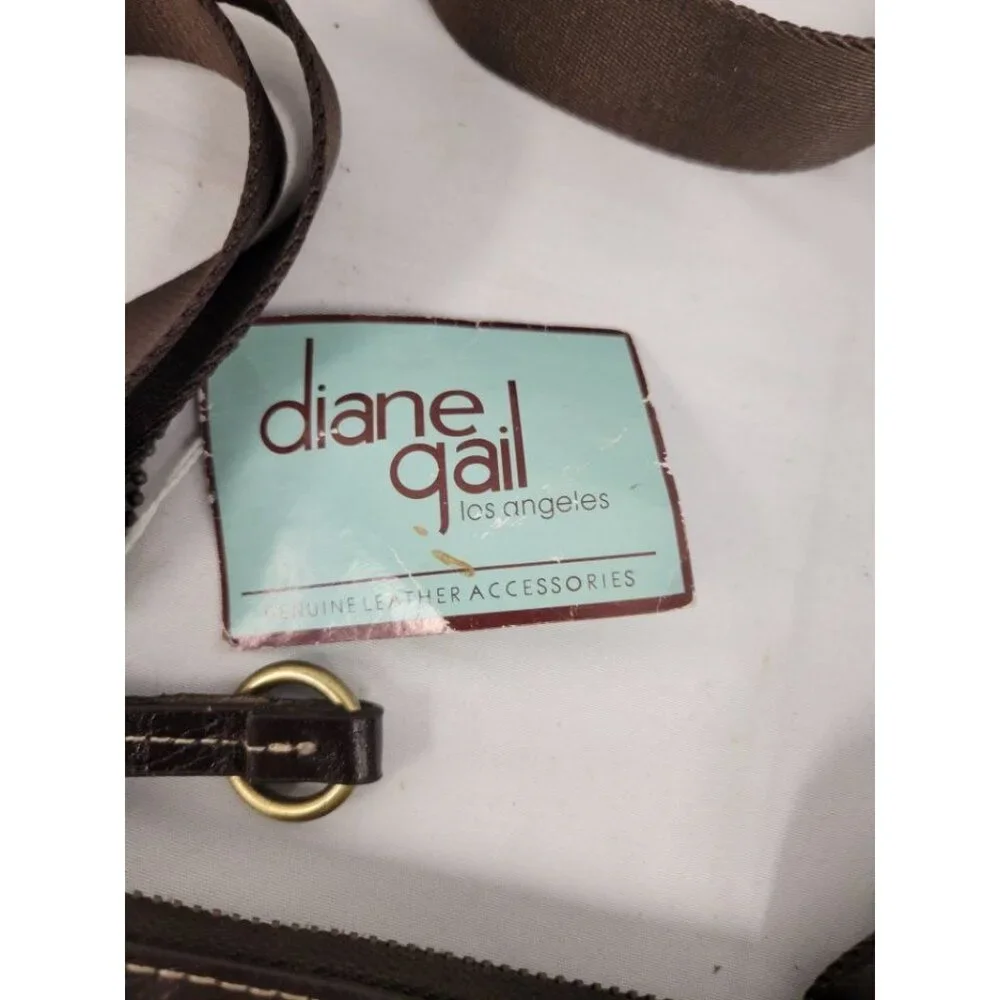 NWT Diane Gail LA Springbok‎ Fur, Leather Crossbody/Purse w/Dust Bag